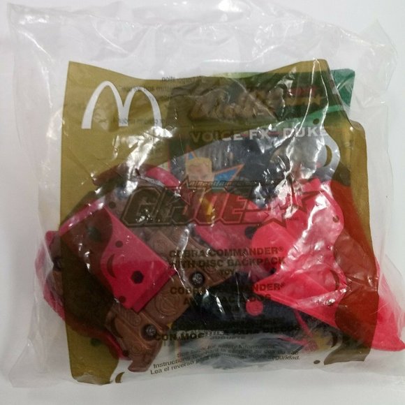 McDonald's NEW G.I. Joe Cobra Commander Happy Meal Toy - Picture 7 of 12